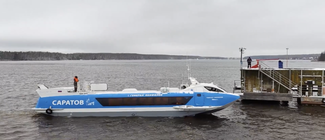 Третий пассажирский катер &laquo;Генерал Панфилов&raquo; готов к навигации по Волге
