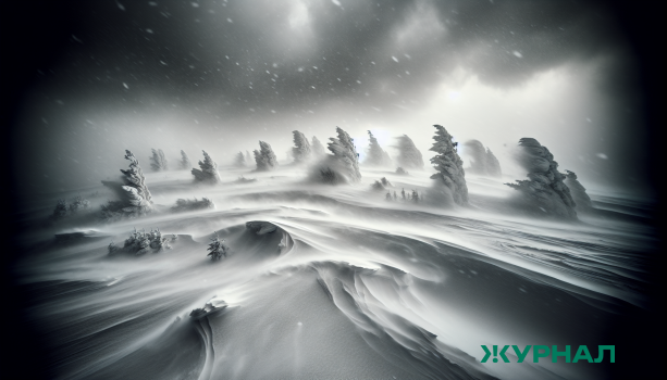 Сильный ветер и снег ожидаются в регионе в воскресенье