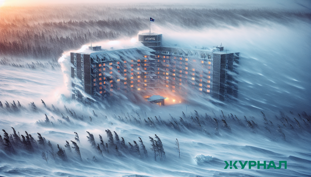 В Энгельсе сильный ветер повредил крышу городской больницы №&thinsp;2 имени Кассиля