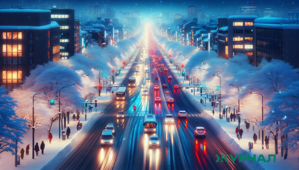 Снегопад в Саратове и Энгельсе: дороги очищены и проезд восстановлен