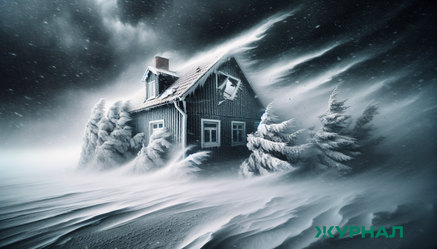 Ураганный ветер повредил крышу больницы в Энгельсе, пациенты эвакуированы