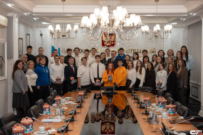 В СГТУ прошла встреча с участниками СВО и их семьями