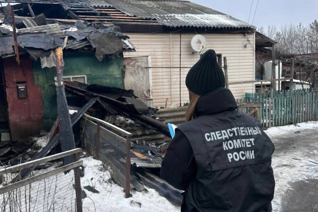 В Балашове в результате пожара погибли два человека в деревянном доме