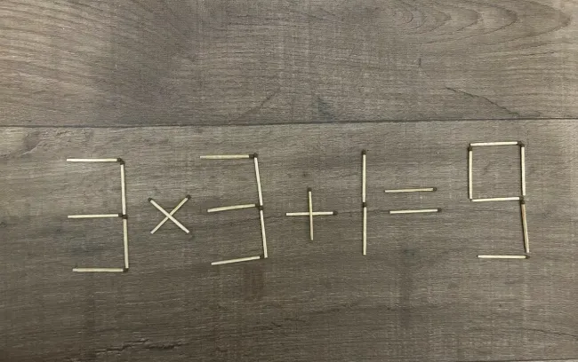 Головоломка со спичками: решите уравнение за 30 секунд и прокачайте логику