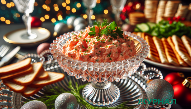 Намазка из крабовых палочек за 5 минут: идеальная закуска для новогоднего стола