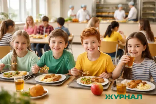 Бесплатное питание для школьников и детей в детсадах начнётся в 2026 году