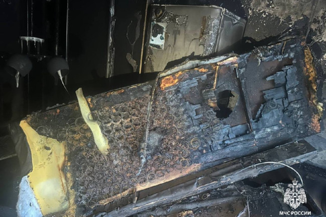 Пожар в Саратове унес жизнь женщины, пострадавшей в результате возгорания