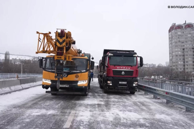 Технические испытания путепровода на Стрелке завершены в Саратове