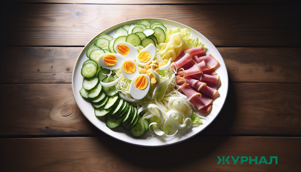 Салат с пекинской капустой и ветчиной за 10 минут: быстро и вкусно для любого стола