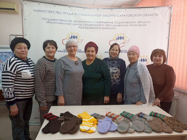 Волонтеры Саратовской области продолжают отправлять помощь для военных