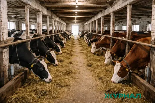 В Новобурасском районе у телёнка выявили безоарную болезнь из-за недостатка минералов