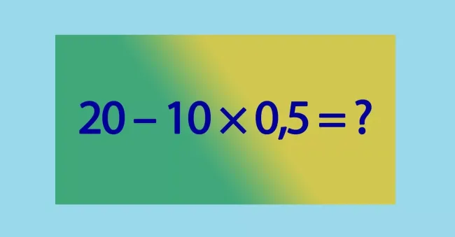 Используйте школьные знания, чтобы решить пример за 40 секунд и проверить свои математические навыки