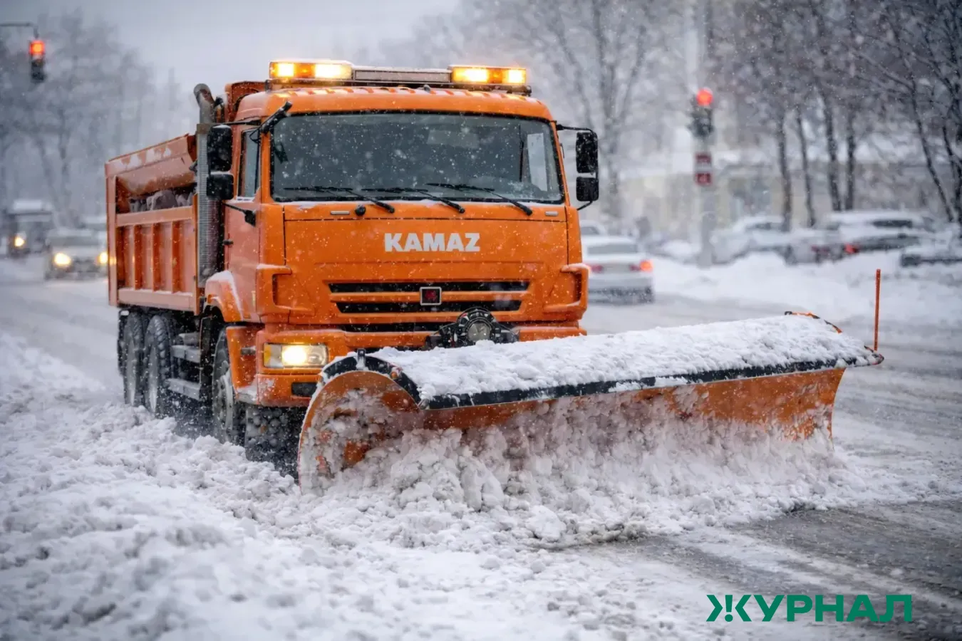 Расчистка снега и обработка дорог продолжаются в Саратове и районах области