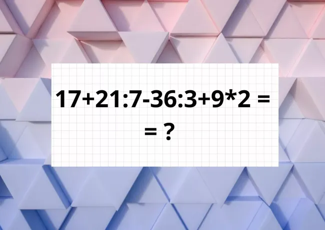 Развивайте математические навыки: решите пример за 30 секунд и проверьте свою память