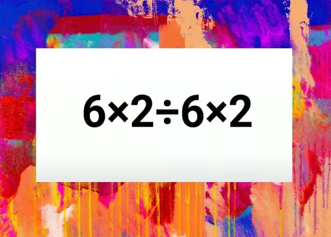 Решите математический пример за 12 секунд и проверьте свою внимательность