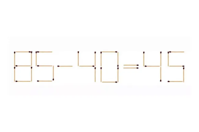 Загадка со спичками: решите уравнение за 17 секунд и прокачайте мозг