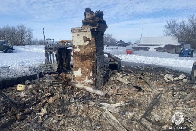 Пожар в Подгорном унес жизнь 65-летнего мужчины из-за перекала печи