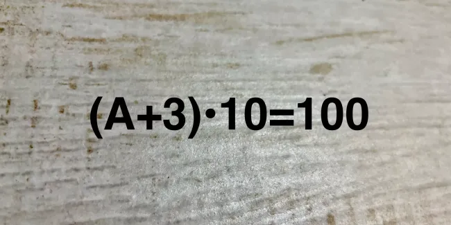 Решите простой пример из 2 класса и проверьте свои математические навыки