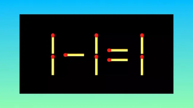 Исправьте пример со спичками и проверьте свою смекалку с этой математической задачкой