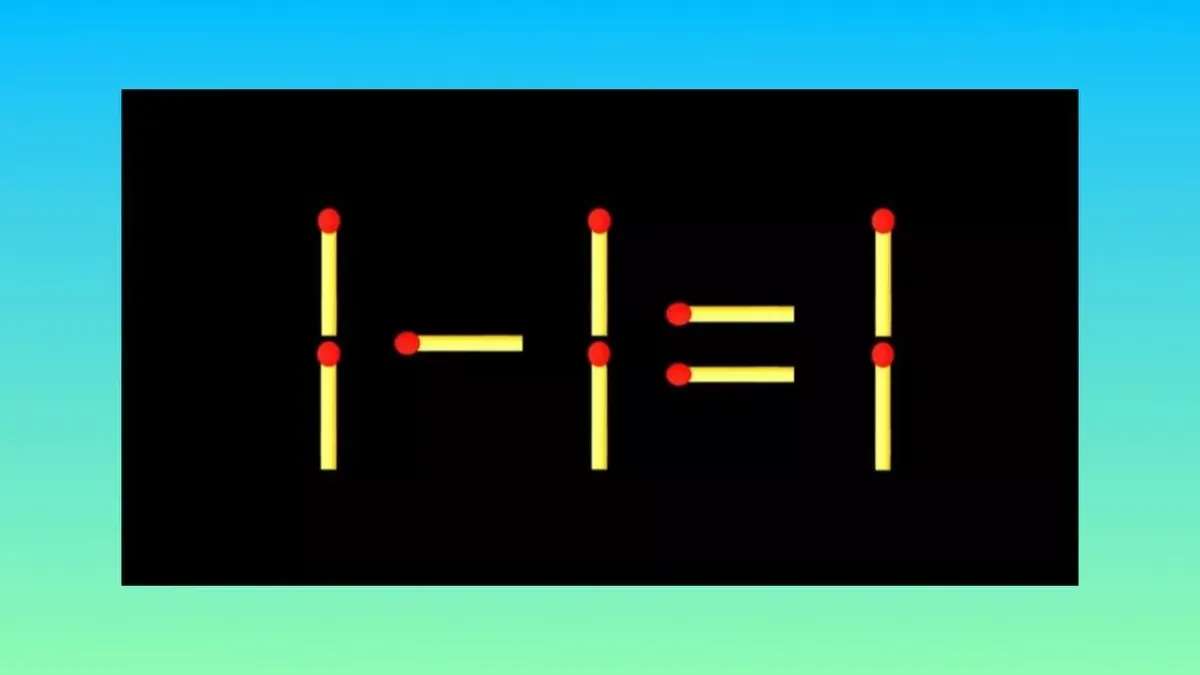 Исправьте пример со спичками и проверьте свою смекалку с этой математической задачкой