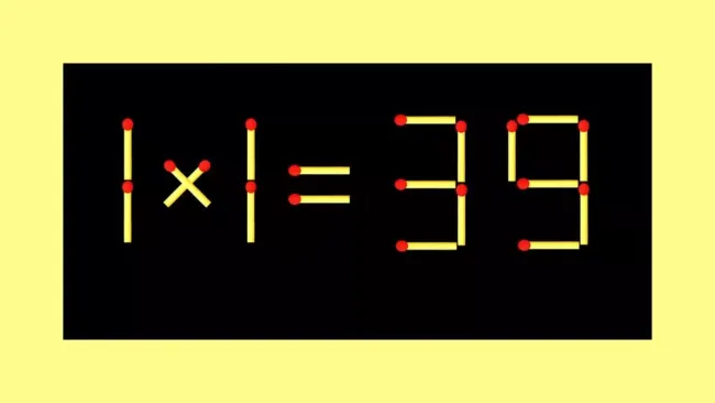 Исправьте математическую ошибку, переместив одну спичку: решите головоломку!