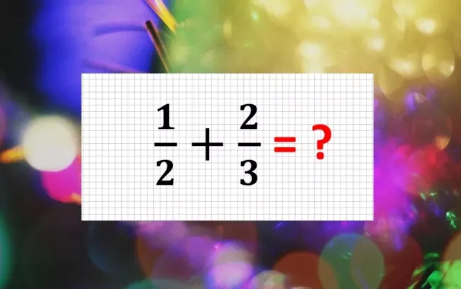 Проверьте свою память: решите пример на сложение дробей за 30 секунд