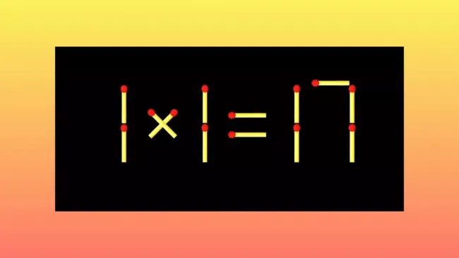 Используйте спички для тренировки ума: исправьте математическое равенство