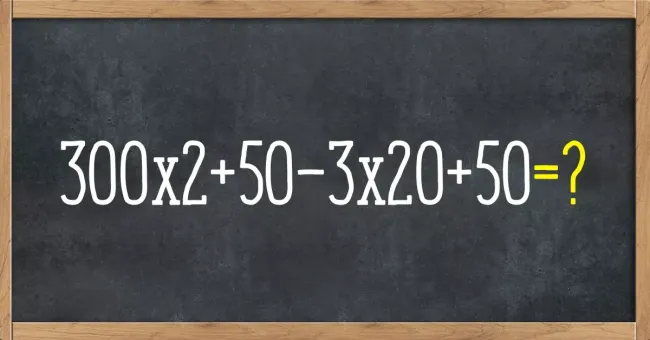 Развивайте память и мышление: решите задачу без калькулятора и бумаги