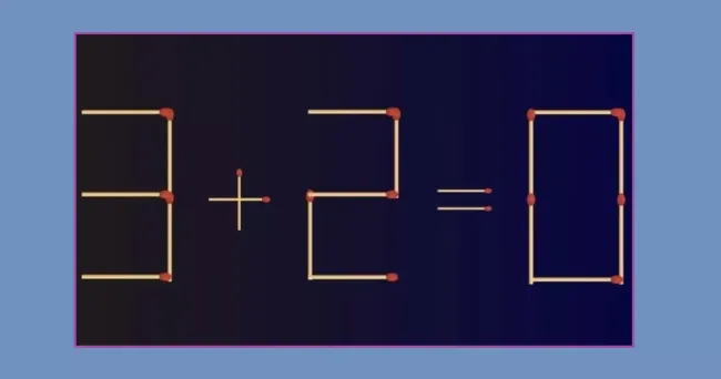 Загадки со спичками: решите ошибочное равенство за 20 секунд и прокачайте свою логику