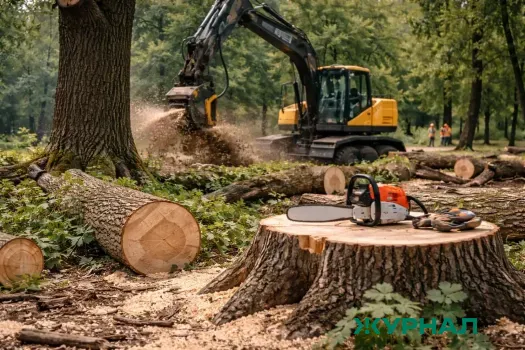 В Саратове начнется вырубка деревьев в сквере на улице Астраханская