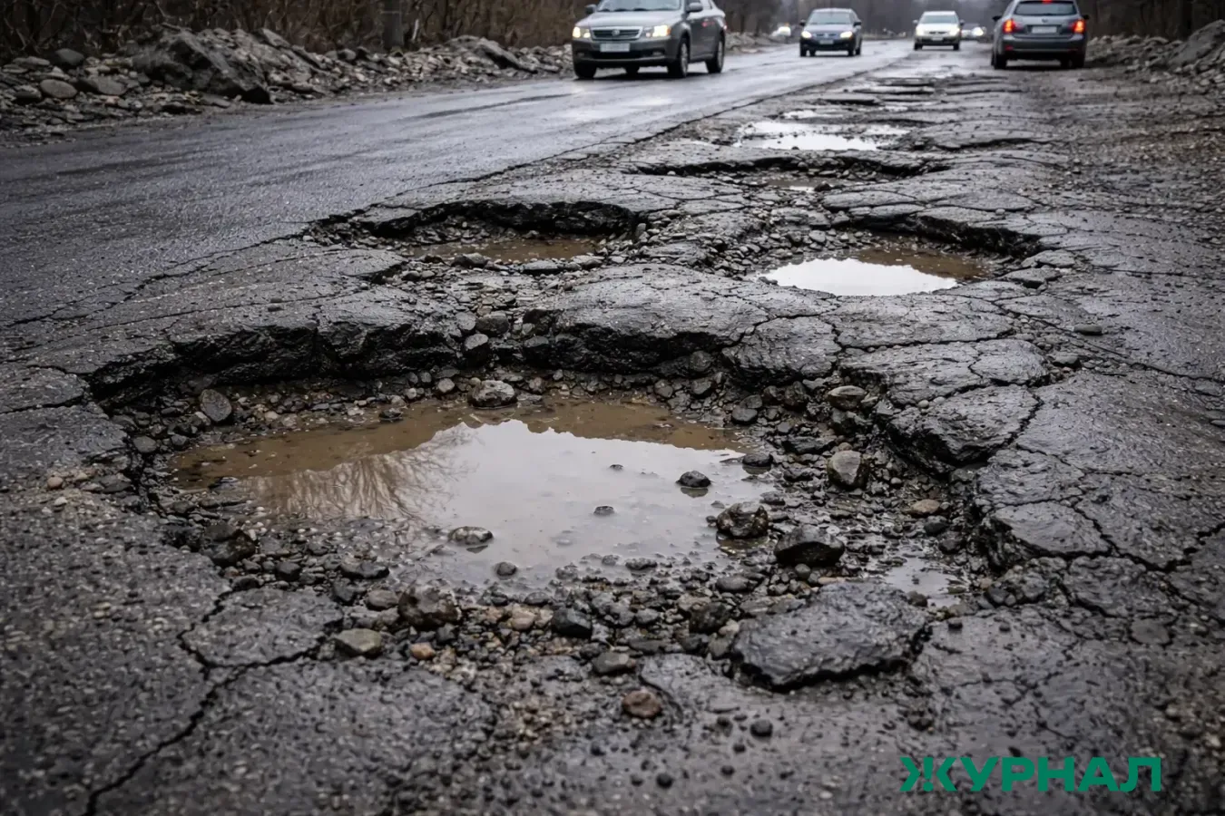 Жители посёлка Увек в Саратове жалуются на плохую дорогу к школе