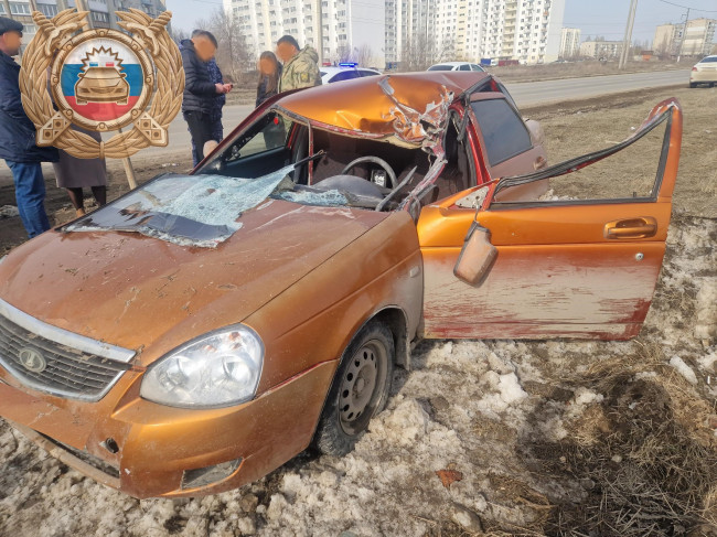 Столкновение автомобилей в Саратове: пострадал водитель &laquo;Приоры&raquo;