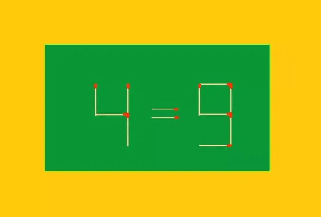 Разгадайте головоломку со спичками за 50 секунд и прокачайте свою смекалку