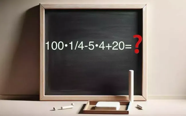 Проверьте свою смекалку: решите школьный пример за 15 секунд и прокачайте мозг