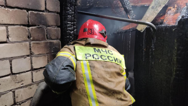 В Вольске из-за пожара эвакуировали 56 жителей пятиэтажного дома