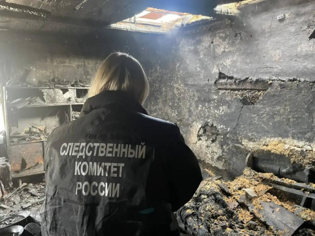 Смертельный пожар в частном доме в Турках унес жизни двух мужчин