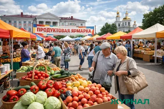 Ярмарка выходного дня пройдет на Театральной площади в Саратове