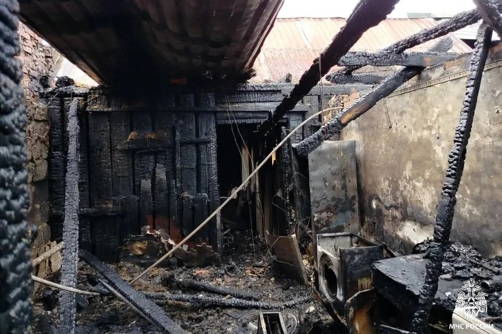 Пожар в Красноармейском районе: пострадала женщина, вернувшаяся за вещами