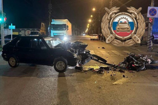 В Энгельсе водителю ВАЗ-2114 дали два с половиной года за ДТП с мотоциклистом