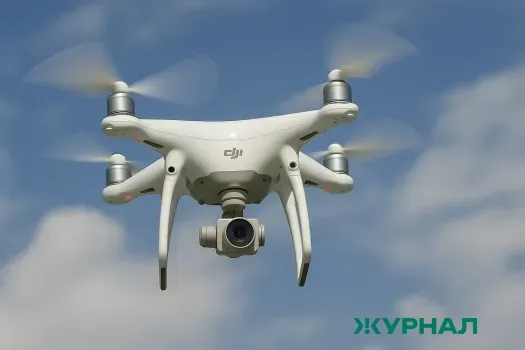 В Гагаринском районе протестировали беспилотники для покраски теплиц