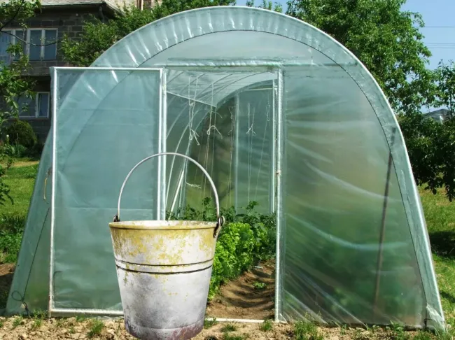 Бюджетный обогрев теплицы: как сделать устройство из ведра и свечи для защиты растений