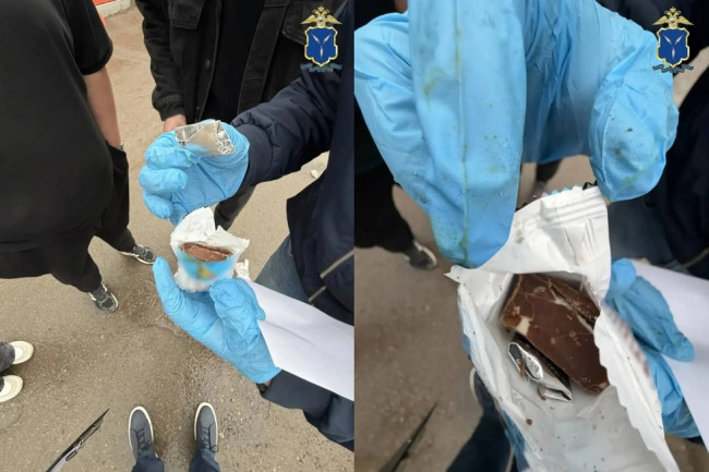 В Энгельсе женщина пыталась передать наркотики под видом конфеты