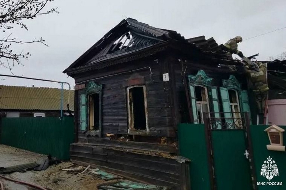 Пожар в селе Золотое унес жизнь 85-летней женщины