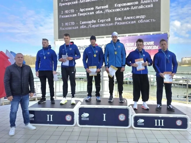 Саратовские гребцы выиграли золото на чемпионате и Кубке России в Краснодаре