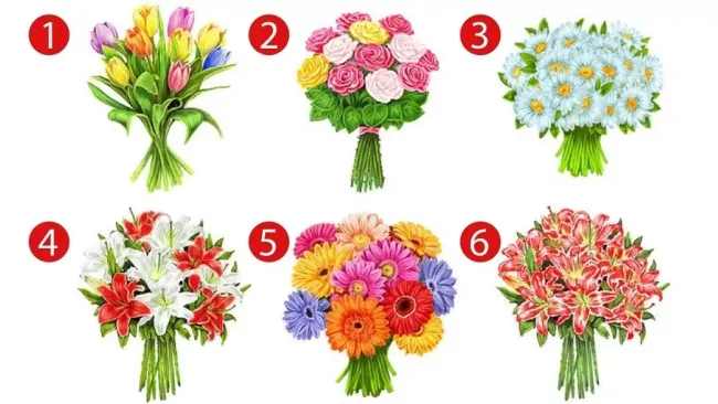 Тест на характер: выберите букет и узнайте о себе больше