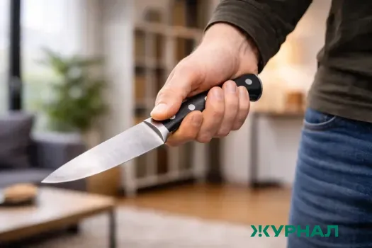 В Саратове бывший муж угрожал жене ножом из-за детей