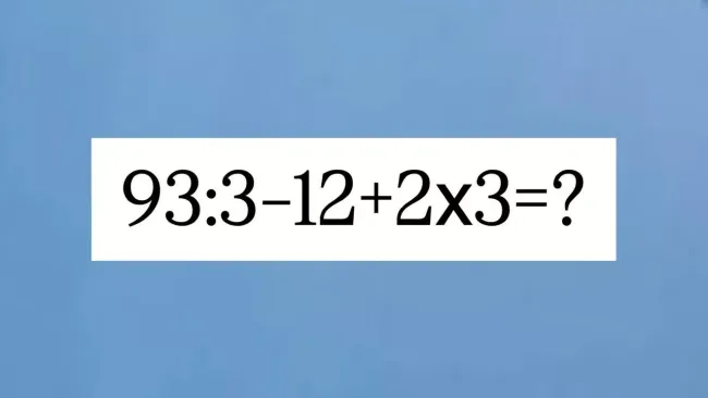 Проверьте свою математическую смекалку: решите задачу за 9 секунд