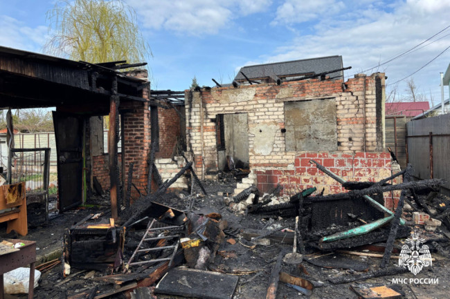 Пожар на даче в Энгельсском районе унес жизнь мужчины