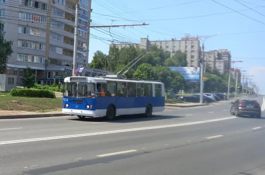 В Саратове из-за ДТП остановились троллейбусы
