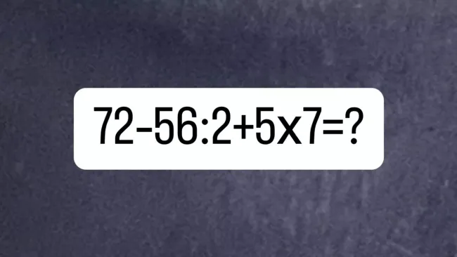 Проверьте свои математические навыки: решите пример в уме и узнайте результат